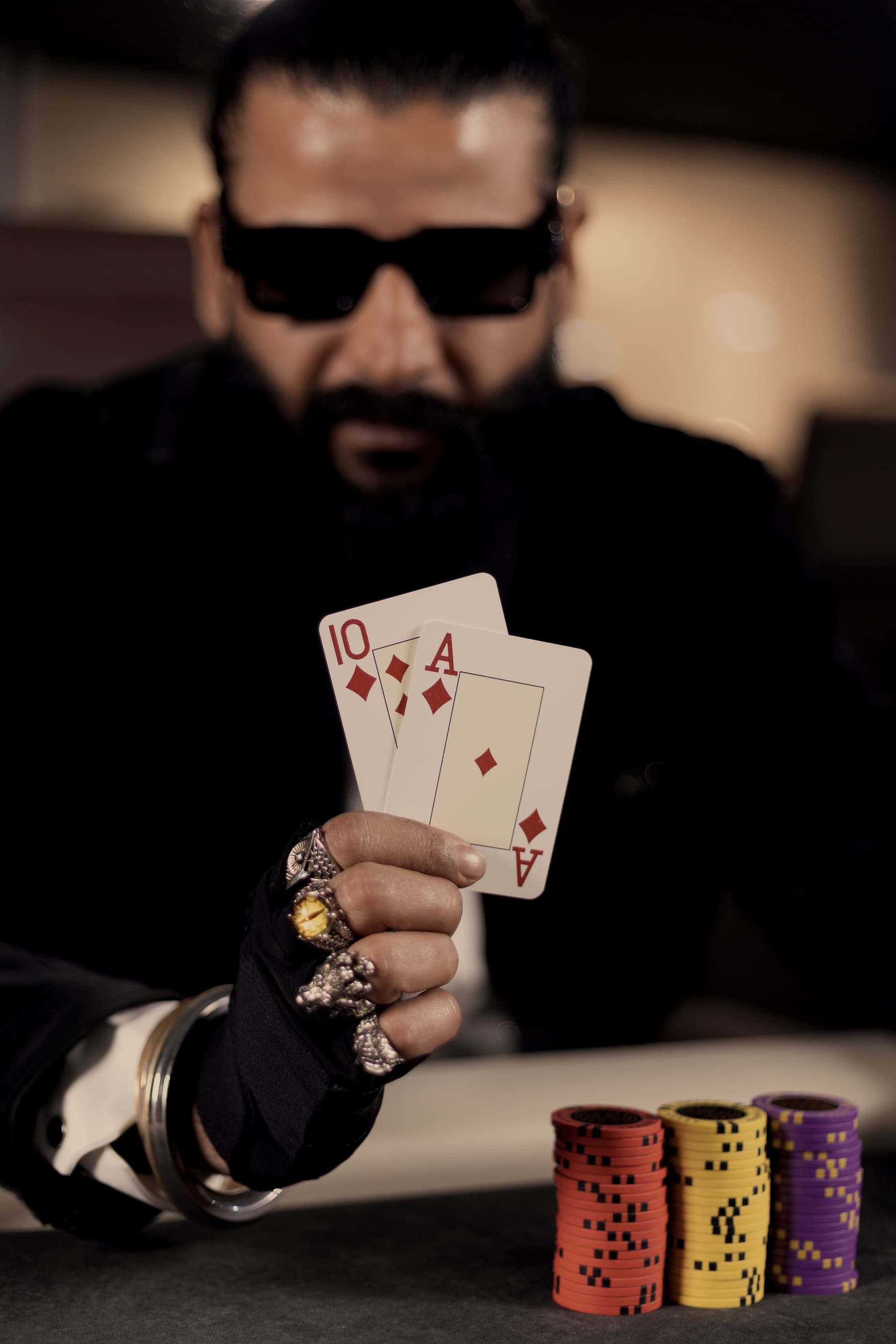 Cards speak.